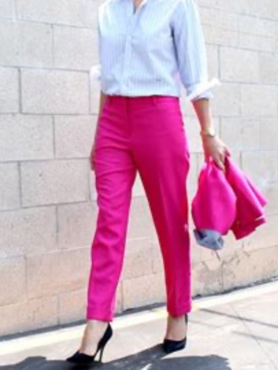 J. Crew Pants - J.Crew NWT Rhodes Italian Wool Pink Trousers- Size 10